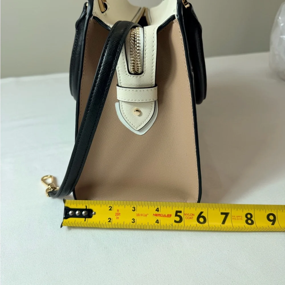 Kate Spade Black and Tan Satchel